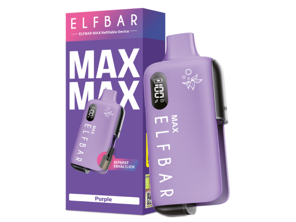 Elfbar - Max E-Zigaretten Set lila