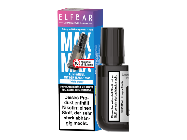 Elfbar - Max Refill Container - Triple Berry 20 mg/ml